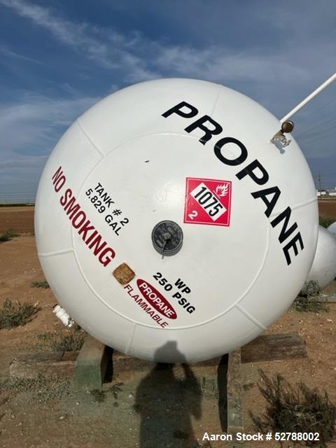 Used Riley Beaird Propane LPG Tank, 60,000 Gallon