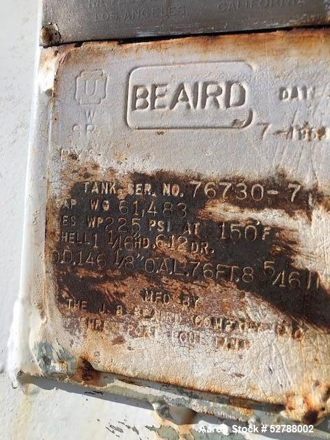 Used Riley Beaird Propane LPG Tank, 60,000 Gallon