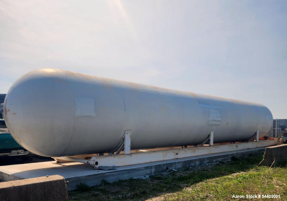 Used Riley Beaird 250 PSI Ammonia / Propane Storage Tank Skid Mounted