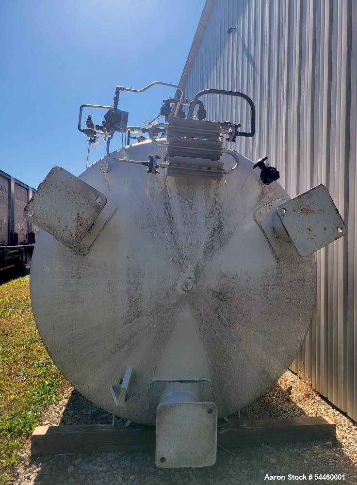 Used Ryan Industries 1,500 Gallon Cryogenic Storage Tank | Liquid Nitrogen Vessel 250 PSI