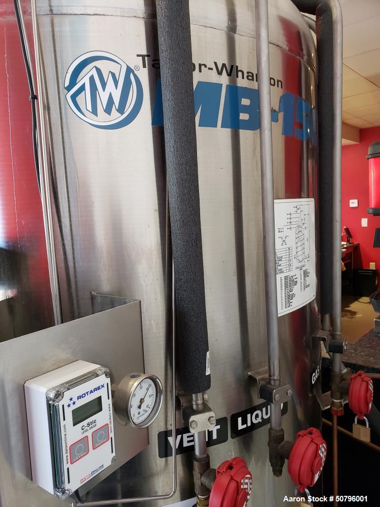 Used Taylor Wharton Micro Bulk Liquid Nitrogen Tank