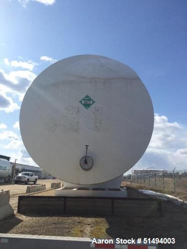Used Taylor-Wharton Horizontal Nitrogen Vessel, 60,000 USWG
