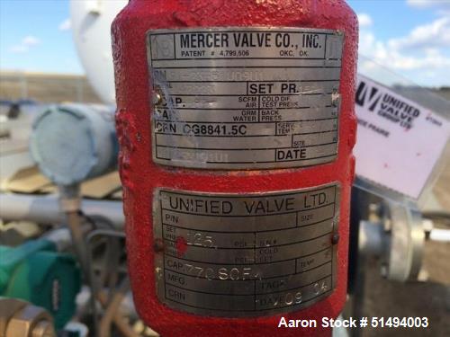 Used Taylor-Wharton Horizontal Nitrogen Vessel, 60,000 USWG