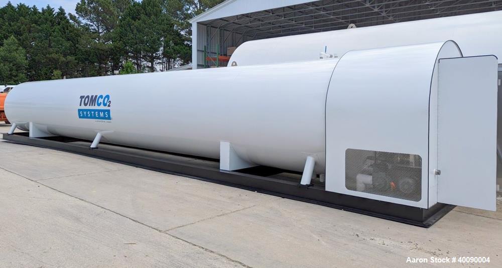 Tomco Model 5075CA50 50 Ton Horizontal Liquid Carbon Dioxide Storage Tank