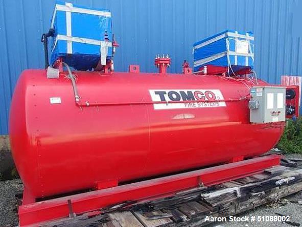 Used Tomco Liquid Carbon Dioxide Storage Cryo Tank.