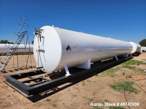 Used – 50 Ton Tomco C CO2 Tank – Vertical High-Pressure Carbon Dioxide Storage