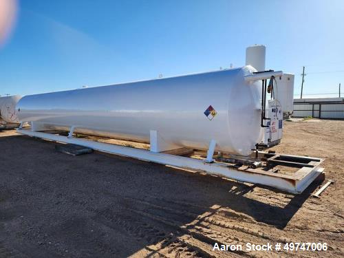 Used – 50 Ton Tomco C CO2 Tank – Vertical High-Pressure Carbon Dioxide Storage