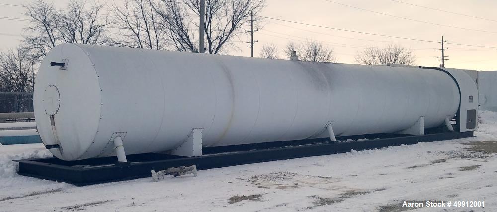 Used TomCo C02 Horizontal Tank, 50 Ton.