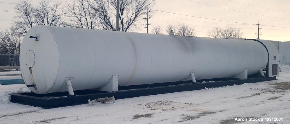 Used- TomCo C02 Horizontal Tank, 50 Ton.