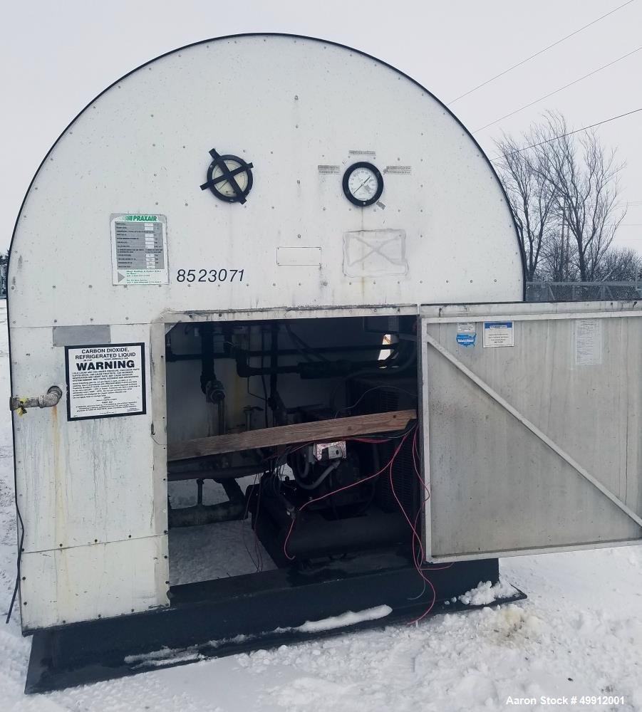 Used TomCo C02 Horizontal Tank, 50 Ton.