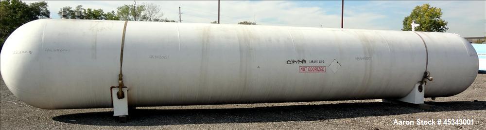 Used 12,000 Gallon Carbon Steel Trinity Industries Pressure Tank