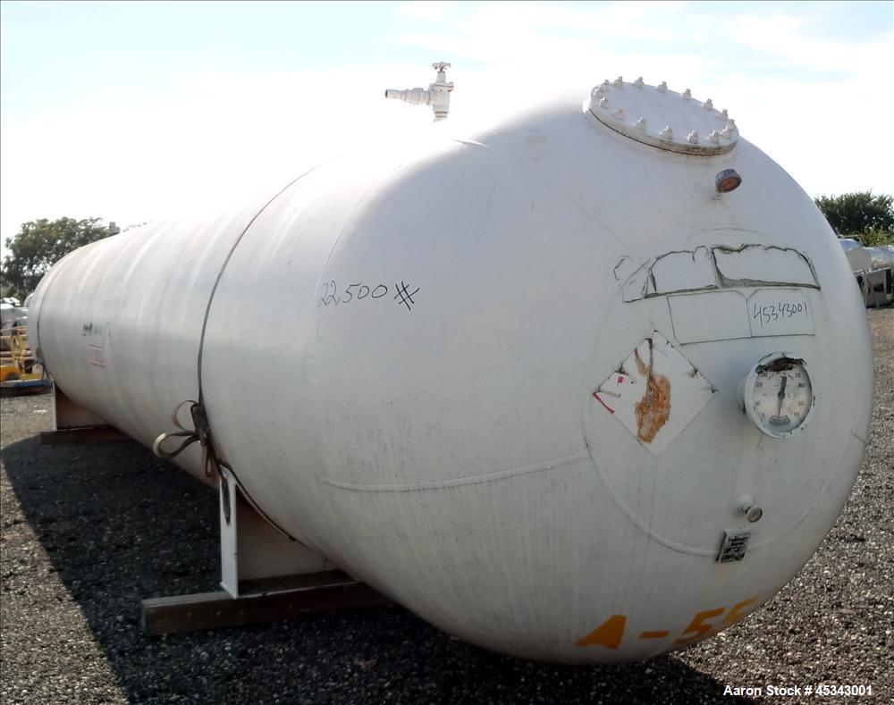 Used 12,000 Gallon Carbon Steel Trinity Industries Pressure Tank