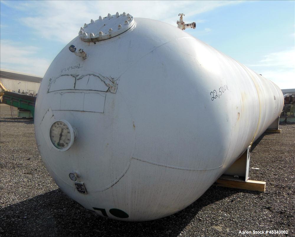 Used 12,000 Gallon Carbon Steel Trinity Industries Pressure Tank 
