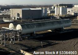  Union Carbide Corp Cryogenic Storage Tank, 30,000 Gallon, Horizontal. For LOX, liquid oxygen. Appro...