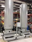 Unused Hanson Tank Air Tank Skid – (2) 500 Gallon Vertical Tanks, ASME Rated