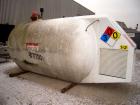 Used Chemetron Fire Systems 13 Ton Carbon Dioxide Horizontal Tank, model CH000676. Approximately 72'' diameter x 120'' straight side, rated 290-310 psi; below 275 psi and above 310 PSI alarm sounds. ...