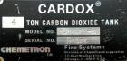 Used Carbon Steel Chemetron Fire Systems Low Pressure Carbon Dioxide Extinguish