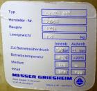 Used Messer Griesheim Liquid Nitrogen Storage Tank
