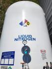 Used Ryan Industries 1,500 Gallon Cryogenic Storage Tank | Liquid Nitrogen Vessel 250 PSI