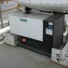 Used Tomco 30 ton vertical CO2 tank, model 3081VA. Urethane insulated, manufactured in 2000, 60,000 lbs (27,216 kg) capacity. 35'10
