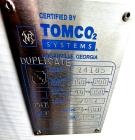 Tomco Model 5075CA50 50 Ton Horizontal Liquid Carbon Dioxide Storage Tank
