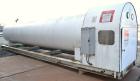Used Airco Industrial Gases Horizontal Liquid Carbon Dioxide Storage Tank, Carbon Steel. 12 Ton CO2 capacity (24,000#), operating pressure 300 psig. Insulated,  R12 refrigerant. Mounted on a carbon s...