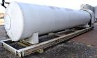 Used Airco Industrial Gases Horizontal Liquid Carbon Dioxide Storage Tank, Carbon Steel. 12 Ton CO2 capacity (24,000#), operating pressure 300 psig. Insulated,  R12 refrigerant. Mounted on a carbon s...