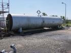 Used CO2 tank, certified by Tomco Equipment Co, manufacture date 1984, holds 76,000 lbs, carbon steel, approximately 39' long x 9' tall x 6'6
