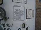 Used Liquid Nitrogen (LNG) / Oxygen Tank (LOX) and Vaporizer. MVE Inc Tank, model VS-1500-NS-250. Rated full vacuum/ 250 psi @ 100 deg F. Vertical.