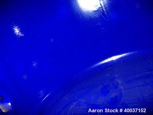 Used-Used: Glascote glass lined tank, 3000 gallon, vertical. Approximately 72" diameter x 162" straight side. Dihed top and ...