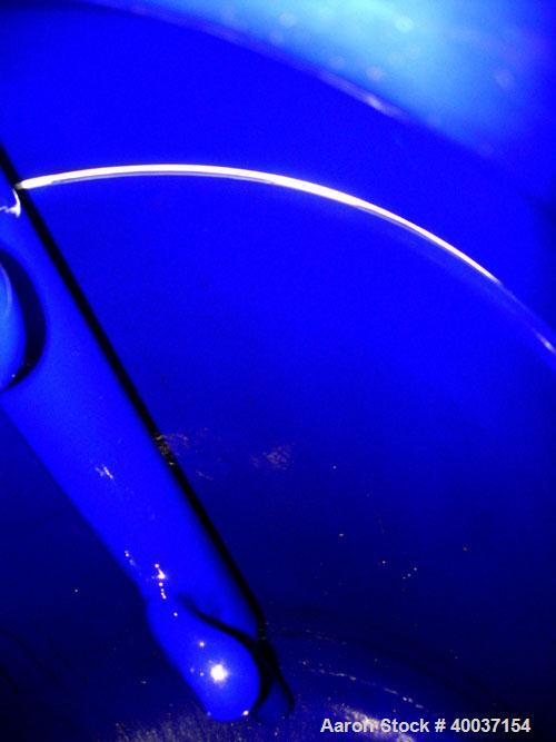 Used Used: DeDietrich clamp top glass lined tank, 100 gallon, 3008 blue glass. Approximately 32" diameter x 32" straight side, clamp dish top, dish bottom. Internal rated 130/fv psi at 500 deg.f.. 2h...