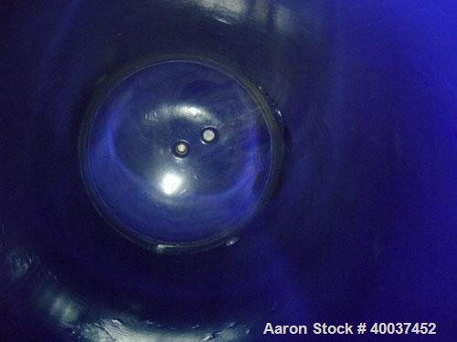 Used Glascote glass lined tank, 3000 gallon, vertical. Approximately 72" diameter x 162" straight side. Dished top and bottom. Internal rated 60 psi at 200 deg.f..