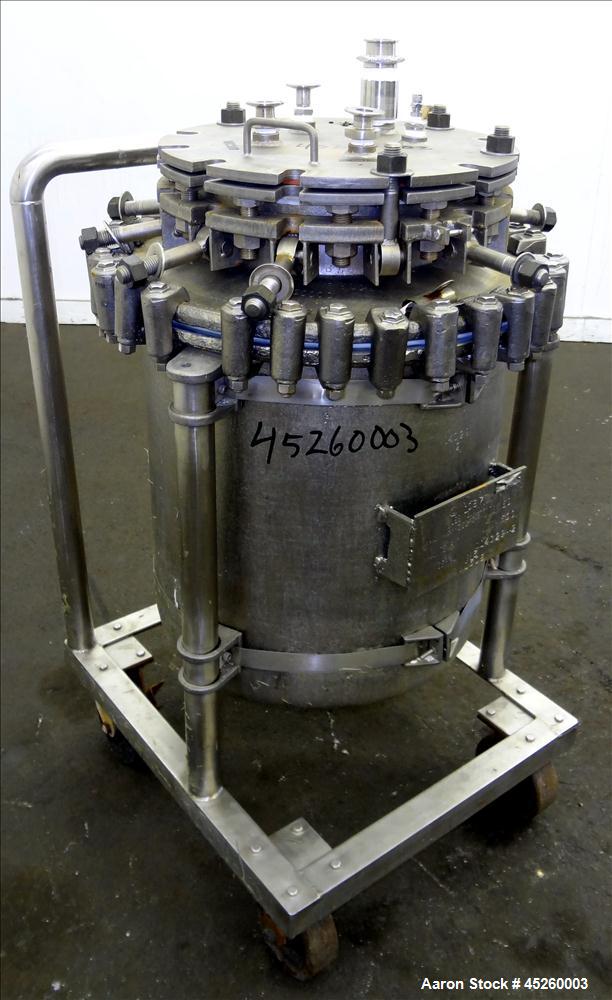 Used 110 Liter Glascote Glass Lined Pressure Tank