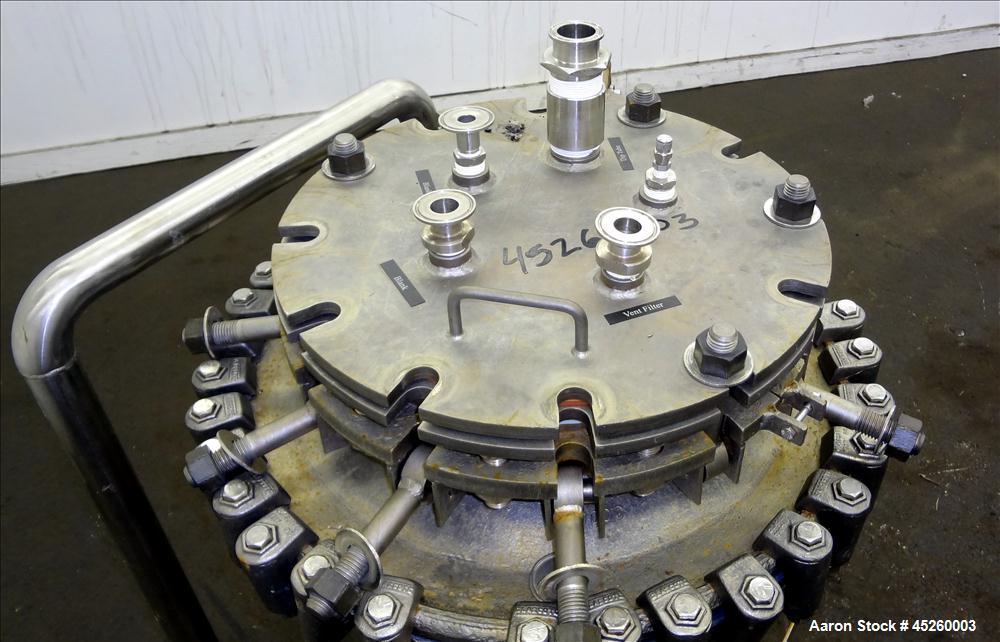Used 110 Liter Glascote Glass Lined Pressure Tank