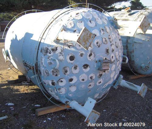 Used 1000 gallon Pfaudler Glass Lined Reciever, Model VC60-1000