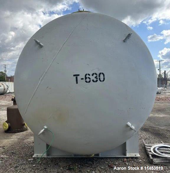 6,000 Gallon GMM Pfaudler Glass Lined Horizontal Chemstore Receiver Tank