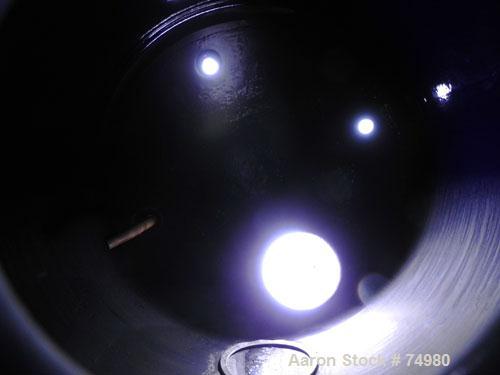 Used Pfaudler Closed Top Glass Lined Receiver Tank, 2000 Gallon, Type 5014 Glass, Vertical. 83" Diameter x 76" straight side. Dished top and bottom. Internal rated 35 psi/FV at 450 deg F. Openings: t...