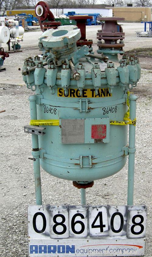Used 50 Gallon Pfaudler Glass Lined Receiver Tank