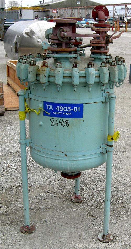 Used 50 Gallon Pfaudler Glass Lined Receiver Tank