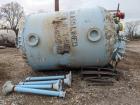 Used- 2,000 Gallon Pfaudler Glass Lined Vertical Chemstore Receiver Tank