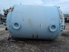 Used- 2,000 Gallon Pfaudler Glass Lined Vertical Chemstore Receiver Tank