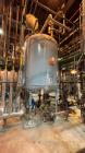 Used 2,000 Gallon Pfaudler Glass Lined Vertical Chemstore Receiver Tank