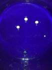 Used DeDietrich Glass Lined Reciever Tank, 1000 gallon, 3008 blue glass, horizontal. Approximately 60