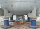 Used: DeDietrich clamp top glass lined tank, 100 gallon, 3008 blue glass. Approximately 32