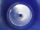 Used DeDietrich Glass Lined Pressure Receiver, 50 gallon, 3008 blue glass internal, NI200 nickel outside, vertical. 22-1/2
