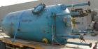 Used Glascote glass lined tank, 3000 gallon, vertical. Approximately 72