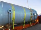 Unused-Vertical Glass Lined Storage Tank, PCW 11,900 Gallon. 87 psig or full vacuum at -20 deg F to 350 deg F, 9119 dark blue Glasteel 9 = 9115 glass, PLUG FREE and factory tested at 20,000 volts, 30...