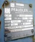 Unused Pfaudler Tank, Approximately 2,200 Gallons, Glass Lined