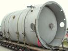 Used Pfaudler Glass Lined Chemstor Pressure Tank, 10,200 gallon, model CV-126-10200, 9119 blue glass, vertical. 126