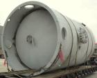 Used Pfaudler Glass Lined Chemstor Pressure Tank, 10,200 gallon, model CV-126-10200, 9119 blue glass, vertical. 126